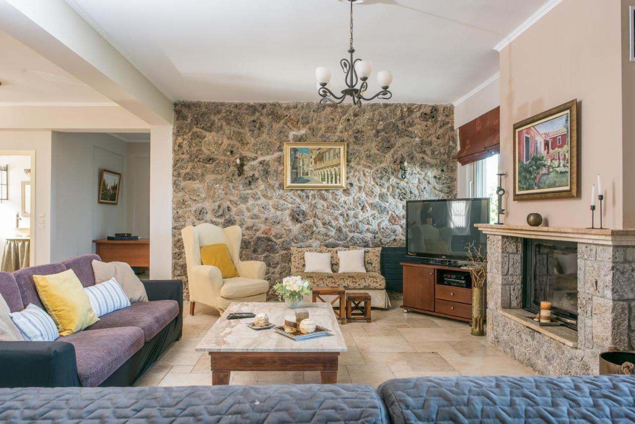 Ionian Sea View Villa By Whitedreamvillas 卡托克拉克阿纳 外观 照片