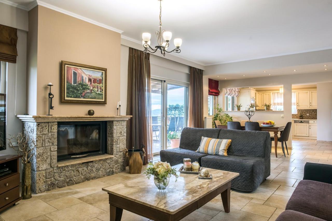 Ionian Sea View Villa By Whitedreamvillas 卡托克拉克阿纳 外观 照片